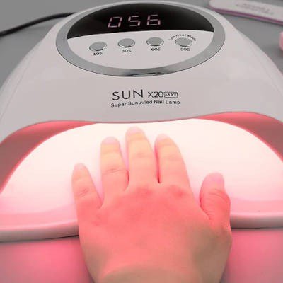 Powerful UV LED nail dryer